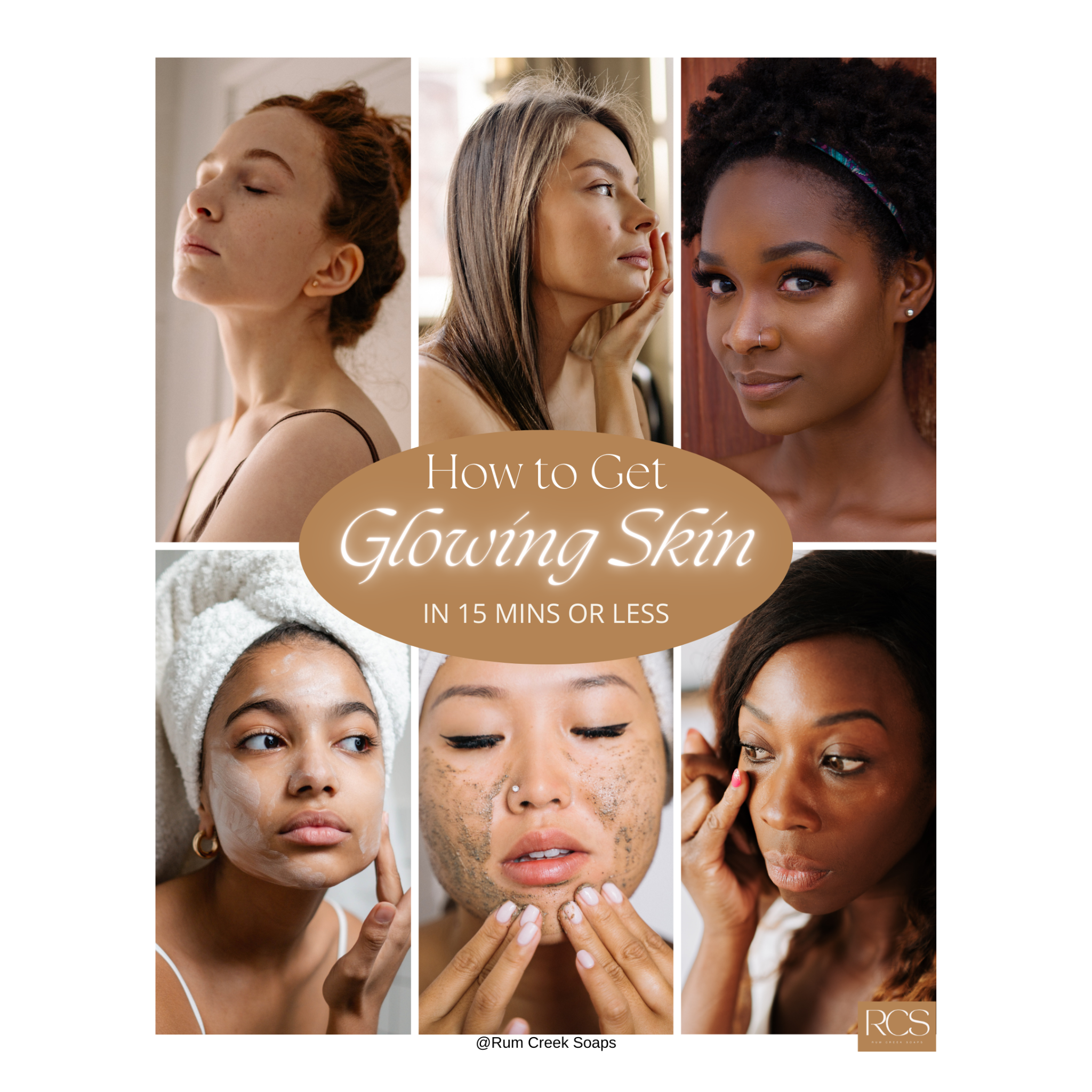 How To Get Glowing Skin in 15 Min or Less Skincare Guide
